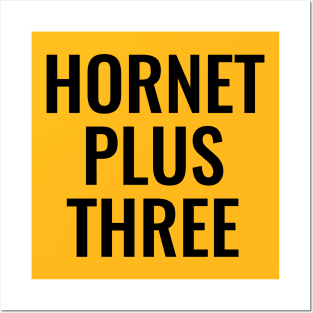 Hornet Plus Three - Apollo 11 - NASA Posters and Art